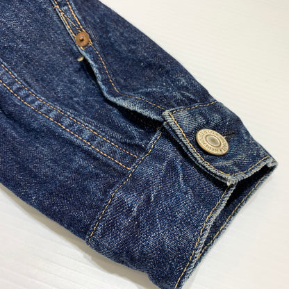 【中古品】【メンズ】 WAREHOUSE ウエアハウス DUCK DIGGER 1ST MODEL DENIM JACKET DD-2001 ダック ディガー ファーストタイプ デニムジャケット アウター Gジャン 145-260802-ko-06-tei サイズ：38 カラー：インディゴ 万代Net店