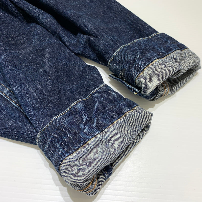 【中古品】【メンズ】 WAREHOUSE ウエアハウス DUCK DIGGER 1ST MODEL DENIM JACKET DD-2001 ダック ディガー ファーストタイプ デニムジャケット アウター Gジャン 145-260802-ko-06-tei サイズ：38 カラー：インディゴ 万代Net店