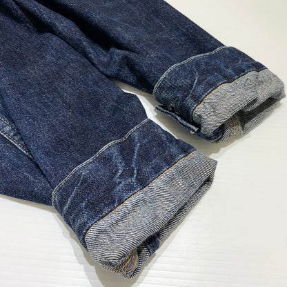 【中古品】【メンズ】 WAREHOUSE ウエアハウス DUCK DIGGER 1ST MODEL DENIM JACKET DD-2001 ダック ディガー ファーストタイプ デニムジャケット アウター Gジャン 145-260802-ko-06-tei サイズ：38 カラー：インディゴ 万代Net店