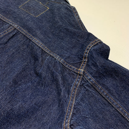 【中古品】【メンズ】 WAREHOUSE ウエアハウス DUCK DIGGER 1ST MODEL DENIM JACKET DD-2001 ダック ディガー ファーストタイプ デニムジャケット アウター Gジャン 145-260802-ko-06-tei サイズ：38 カラー：インディゴ 万代Net店
