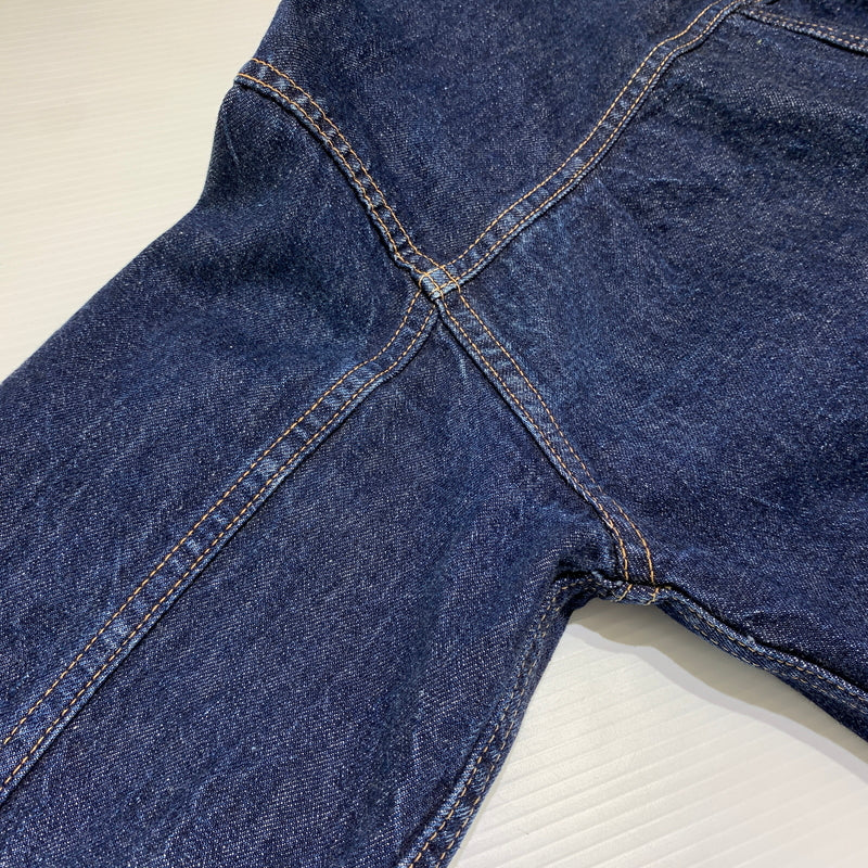 【中古品】【メンズ】 WAREHOUSE ウエアハウス DUCK DIGGER 1ST MODEL DENIM JACKET DD-2001 ダック ディガー ファーストタイプ デニムジャケット アウター Gジャン 145-260802-ko-06-tei サイズ：38 カラー：インディゴ 万代Net店