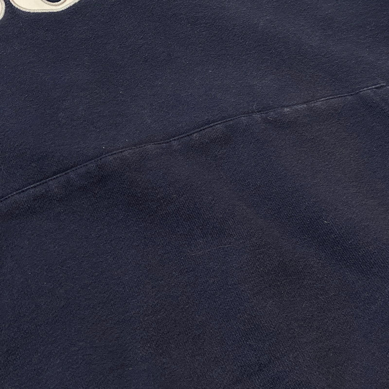 【中古品】【メンズ】 BOTT ボット × MSW モダンストリートウェア 別注コラボ LOGO HOODIE SP234BOTT01 ロゴ フーディ 長袖 トップス プルーオーバーパーカー 142-260803-sa-20-tei サイズ：XL カラー：ネイビー 万代Net店
