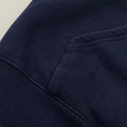 【中古品】【メンズ】 BOTT ボット × MSW モダンストリートウェア 別注コラボ LOGO HOODIE SP234BOTT01 ロゴ フーディ 長袖 トップス プルーオーバーパーカー 142-260803-sa-20-tei サイズ：XL カラー：ネイビー 万代Net店