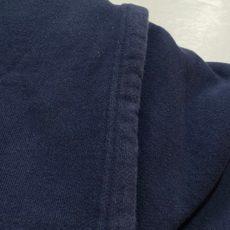 【中古品】【メンズ】 BOTT ボット × MSW モダンストリートウェア 別注コラボ LOGO HOODIE SP234BOTT01 ロゴ フーディ 長袖 トップス プルーオーバーパーカー 142-260803-sa-20-tei サイズ：XL カラー：ネイビー 万代Net店