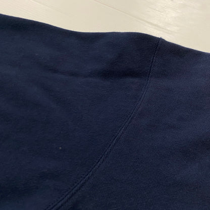 【中古品】【メンズ】 SOL SOONERORLATER ソル スーナーオアレイター LOGO HOODIE 243SOL02 ロゴ フーディ 長袖 トップス プルーオーバーパーカー 142-260803-sa-19-tei サイズ：XL カラー：ネイビー 万代Net店