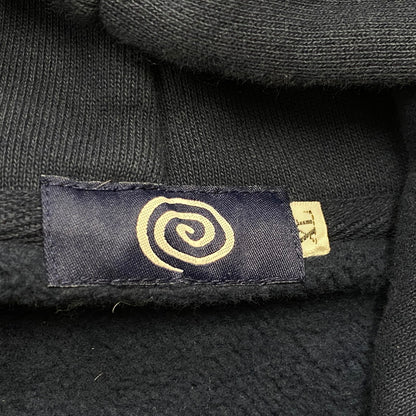 【中古品】【メンズ】 SOL SOONERORLATER ソル スーナーオアレイター LOGO HOODIE 243SOL02 ロゴ フーディ 長袖 トップス プルーオーバーパーカー 142-260803-sa-19-tei サイズ：XL カラー：ネイビー 万代Net店