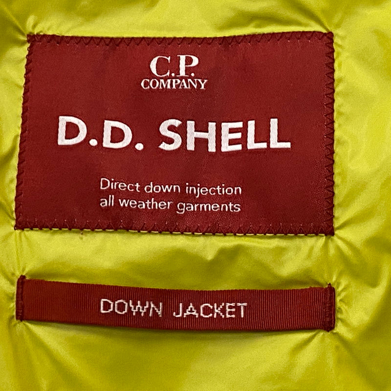 【中古品】【メンズ】 CP COMPANY シーピー カンパニー D.D. SHELLHOODED DOWN 19CMOW702A-110416A シャル フーデット ダウン アウター 141-260803-sa-11-tei サイズ：L カラー：イエロー 万代Net店