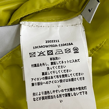 【中古品】【メンズ】 CP COMPANY シーピー カンパニー D.D. SHELLHOODED DOWN 19CMOW702A-110416A シャル フーデット ダウン アウター 141-260803-sa-11-tei サイズ：L カラー：イエロー 万代Net店