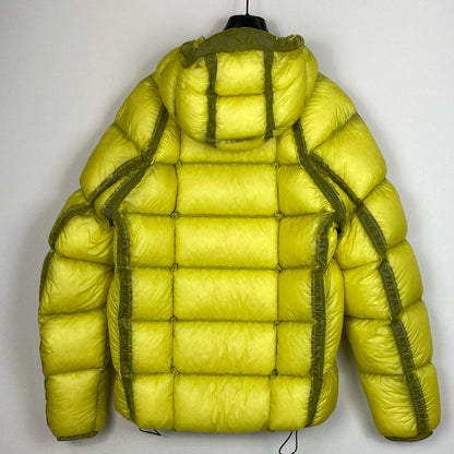 【中古品】【メンズ】 CP COMPANY シーピー カンパニー D.D. SHELLHOODED DOWN 19CMOW702A-110416A シャル フーデット ダウン アウター 141-260803-sa-11-tei サイズ：L カラー：イエロー 万代Net店