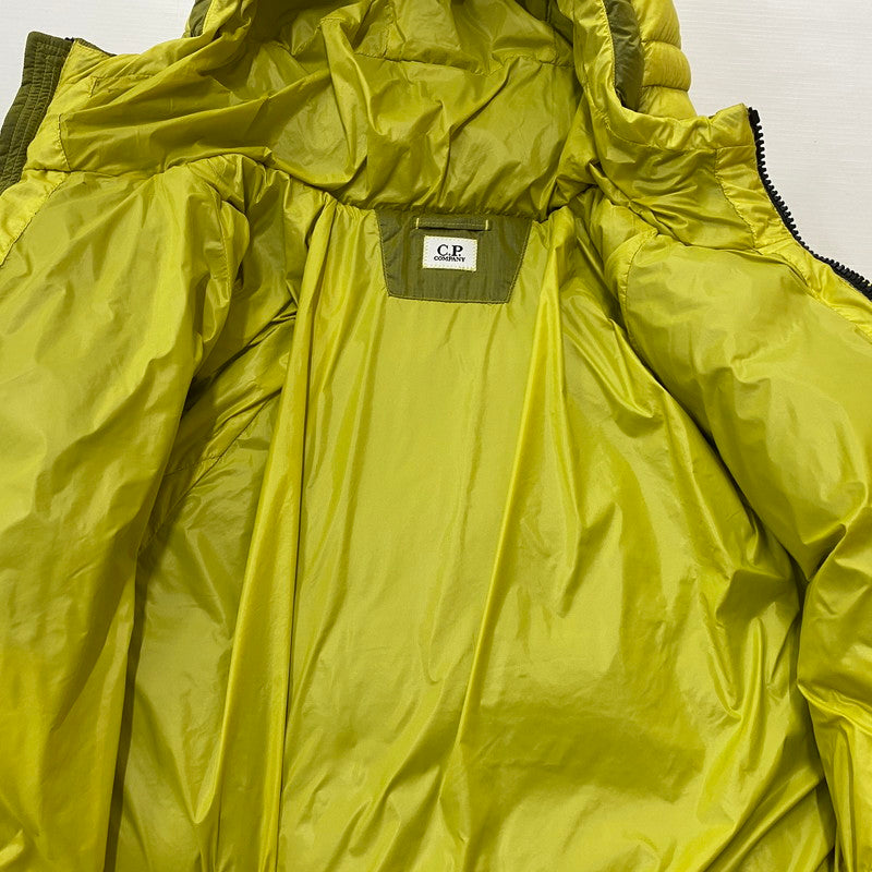 【中古品】【メンズ】 CP COMPANY シーピー カンパニー D.D. SHELLHOODED DOWN 19CMOW702A-110416A シャル フーデット ダウン アウター 141-260803-sa-11-tei サイズ：L カラー：イエロー 万代Net店