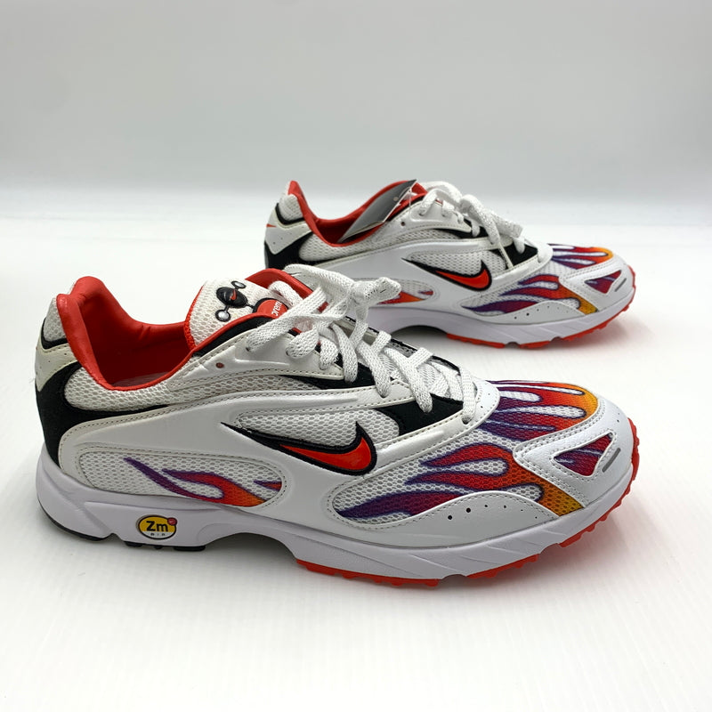 【中古品】【メンズ】 NIKE ナイキ × Supreme シュプリーム 別注 コラボ AIR ZOOM STREAK SPCTRUM PLUS WHITE AQ1279-100 エアズームストリーク スペクトラムプラス スニーカー 靴 シューズ 160-260804-ko-08-tei サイズ：26cm カラー：ホワイト 万代Net店