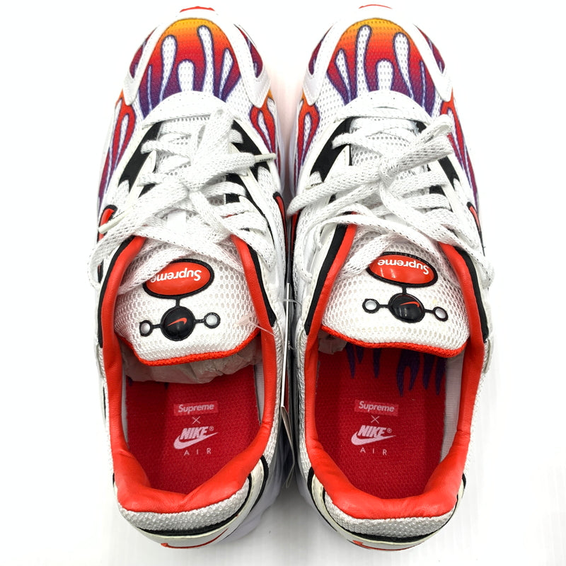 【中古品】【メンズ】 NIKE ナイキ × Supreme シュプリーム 別注 コラボ AIR ZOOM STREAK SPCTRUM PLUS WHITE AQ1279-100 エアズームストリーク スペクトラムプラス スニーカー 靴 シューズ 160-260804-ko-08-tei サイズ：26cm カラー：ホワイト 万代Net店