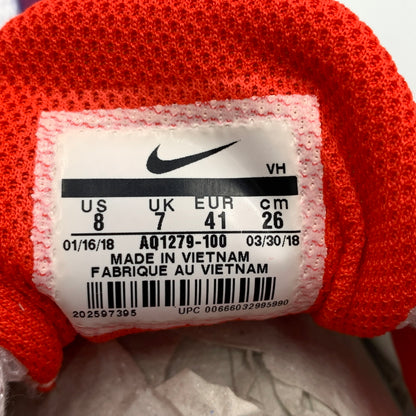 【中古品】【メンズ】 NIKE ナイキ × Supreme シュプリーム 別注 コラボ AIR ZOOM STREAK SPCTRUM PLUS WHITE AQ1279-100 エアズームストリーク スペクトラムプラス スニーカー 靴 シューズ 160-260804-ko-08-tei サイズ：26cm カラー：ホワイト 万代Net店