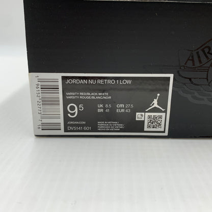 【中古品】【メンズ】 NIKE ナイキ AIR JORDAN NU RETRO 1 LOW DV5141-601 ジョーダン ニューレトロ 1 ロー スニーカー 靴 シューズ 160-260804-ko-09-tei サイズ：27.5cm カラー：ブラック 万代Net店