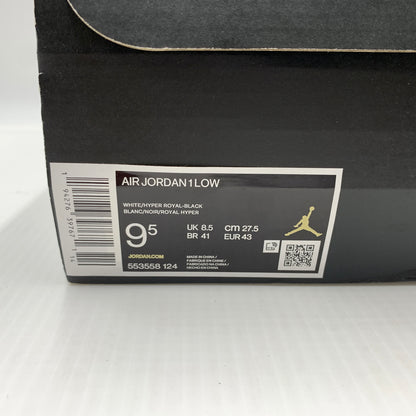 【中古品】【メンズ】 NIKE ナイキ AIR JORDAN 1 LOW GAME ROYAL 553558-124 エアジョーダン1 ロー スニーカー 靴 シューズ 160-260804-ko-06-tei サイズ：27.5cm カラー：ブルー 万代Net店