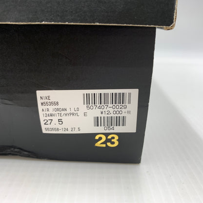 【中古品】【メンズ】 NIKE ナイキ AIR JORDAN 1 LOW GAME ROYAL 553558-124 エアジョーダン1 ロー スニーカー 靴 シューズ 160-260804-ko-06-tei サイズ：27.5cm カラー：ブルー 万代Net店