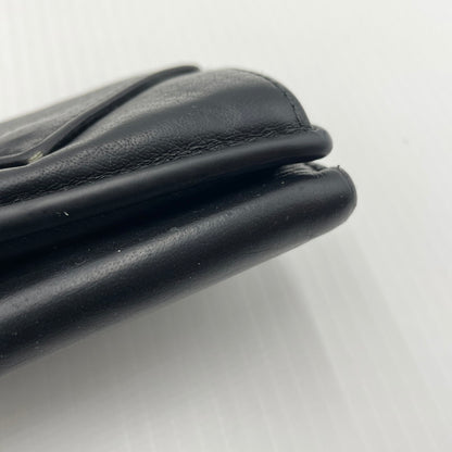 【中古品】【メンズ】 BALENCIAGA バレンシアガ PAPIER MINI WALLET 391446 DLQON ペーパー ミニ ウォレット 三つ折り財布 181-260804-yo-05-tei カラー：ブラック 万代Net店