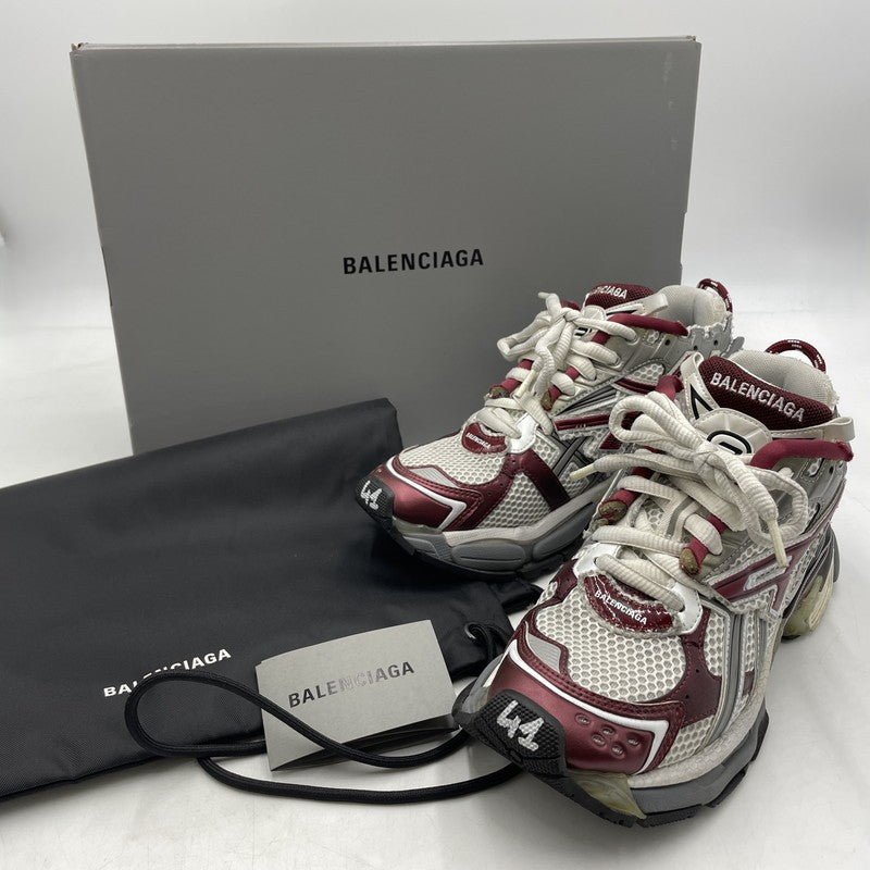 【中古品】【メンズ】 BALENCIAGA バレンシアガ RUNNER SNEAKER 677403 ランナー スニーカー 靴 シューズ 183-260804-yo-11-tei サイズ：41 カラー：バーガンディー 万代Net店