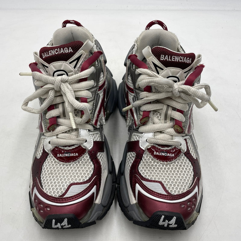 【中古品】【メンズ】 BALENCIAGA バレンシアガ RUNNER SNEAKER 677403 ランナー スニーカー 靴 シューズ 183-260804-yo-11-tei サイズ：41 カラー：バーガンディー 万代Net店