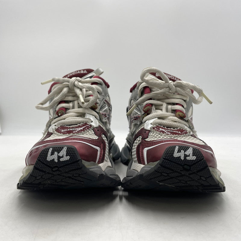 【中古品】【メンズ】 BALENCIAGA バレンシアガ RUNNER SNEAKER 677403 ランナー スニーカー 靴 シューズ 183-260804-yo-11-tei サイズ：41 カラー：バーガンディー 万代Net店