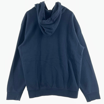 【中古品】【メンズ】 HUF ハフ LOGO PRINT PULLOVER HOODIE ロゴ プリント プルオーバー フーディー 長袖 トップス パーカー 142-260808-sa-08-tei サイズ：L カラー：ネイビー 万代Net店