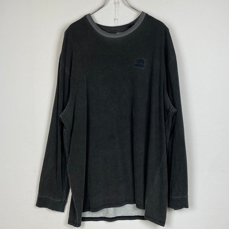 【中古品】【メンズ】 SUPREME シュプリーム × THE NORTH FACE ザ ノース フェイス 別注コラボ PIGMENT 22AW PRINTED L/S ピグメント 2022年秋冬 プリンテッド ロングスリーブ 長袖 トップス 149-260803-sa-18-tei サイズ：XL カラー：グレー 万代Net店