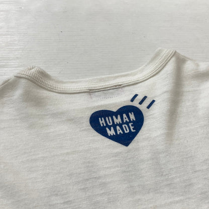 【中古品】【メンズ】 HUMANMADE ヒューマンメイド DUCK PRINT TEE ダック プリント Tシャツ 半袖 トップス 142-260803-sa-15-tei サイズ：M カラー：ホワイト 万代Net店