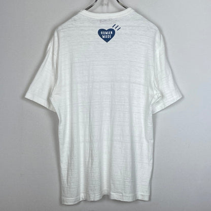 【中古品】【メンズ】 HUMANMADE ヒューマンメイド DUCK PRINT TEE ダック プリント Tシャツ 半袖 トップス 142-260803-sa-15-tei サイズ：M カラー：ホワイト 万代Net店