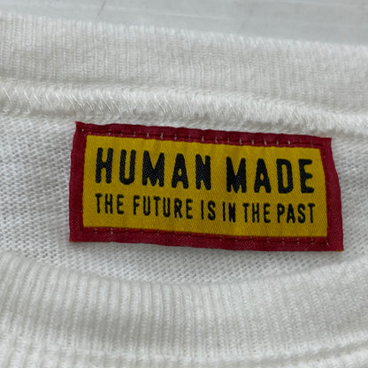 【中古品】【メンズ】 HUMANMADE ヒューマンメイド DUCK PRINT TEE ダック プリント Tシャツ 半袖 トップス 142-260803-sa-15-tei サイズ：M カラー：ホワイト 万代Net店
