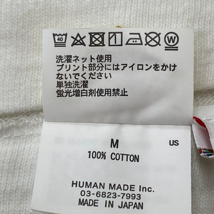 【中古品】【メンズ】 HUMANMADE ヒューマンメイド DUCK PRINT TEE ダック プリント Tシャツ 半袖 トップス 142-260803-sa-15-tei サイズ：M カラー：ホワイト 万代Net店