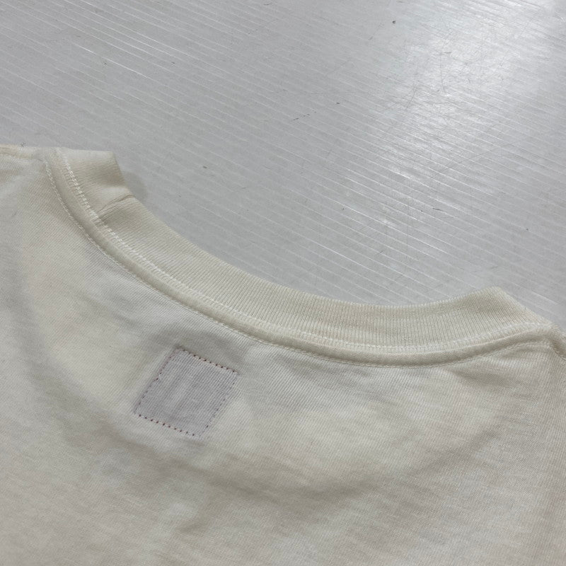 【中古品】【メンズ】 HUMANMADE ヒューマンメイド HEART LOGO TEE ハート ロゴ Tシャツ 半袖 トップス 142-260803-sa-16-tei サイズ：L カラー：ホワイト 万代Net店