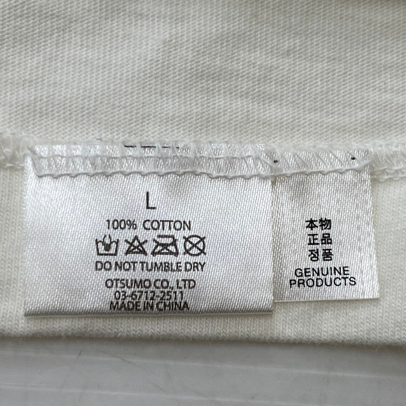 【中古品】【メンズ】 HUMANMADE ヒューマンメイド HEART LOGO TEE ハート ロゴ Tシャツ 半袖 トップス 142-260803-sa-16-tei サイズ：L カラー：ホワイト 万代Net店