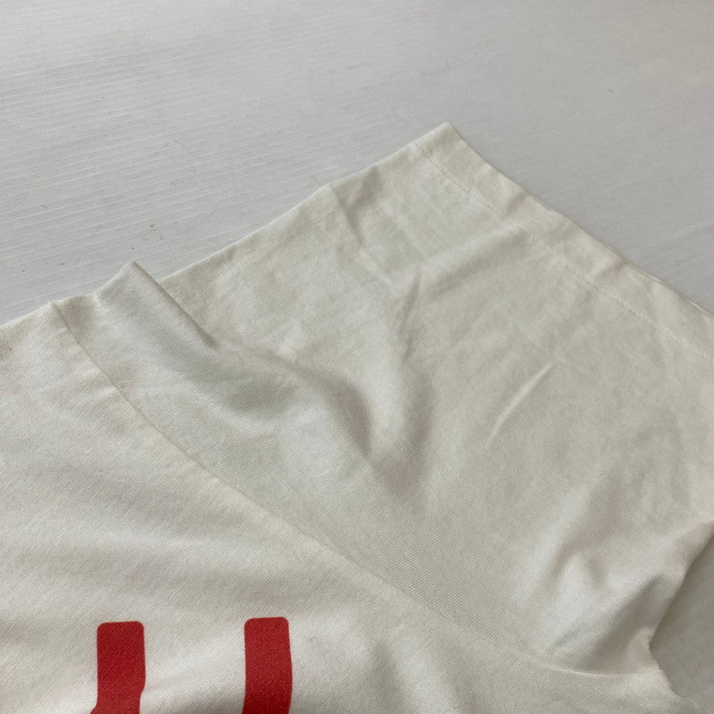 【中古品】【メンズ】 HUMANMADE ヒューマンメイド HEART LOGO TEE ハート ロゴ Tシャツ 半袖 トップス 142-260803-sa-16-tei サイズ：L カラー：ホワイト 万代Net店