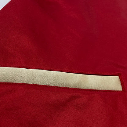 【中古品】【メンズ】 HUMANMADE ヒューマンメイド SATIN JACKET HM28JK046 サテン ジャケット アウター 142-260803-sa-09-tei サイズ：L カラー：レッド 万代Net店