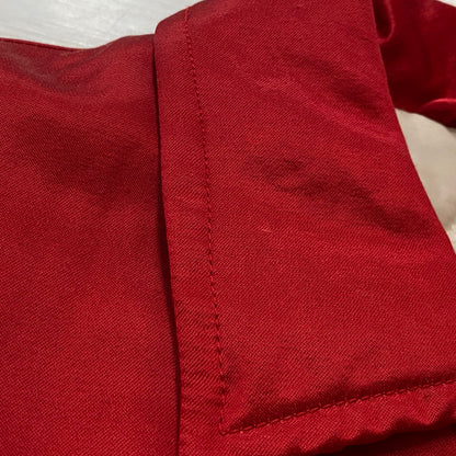 【中古品】【メンズ】 HUMANMADE ヒューマンメイド SATIN JACKET HM28JK046 サテン ジャケット アウター 142-260803-sa-09-tei サイズ：L カラー：レッド 万代Net店