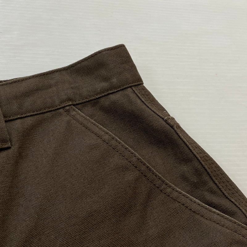 【中古品】【メンズ】 STUSSY ステューシー CARPENTER PANT CANVAS 116722 カーペンター パンツ キャンパス ボトムス 153-260803-sa-22-tei サイズ：28 カラー：ブラウン 万代Net店