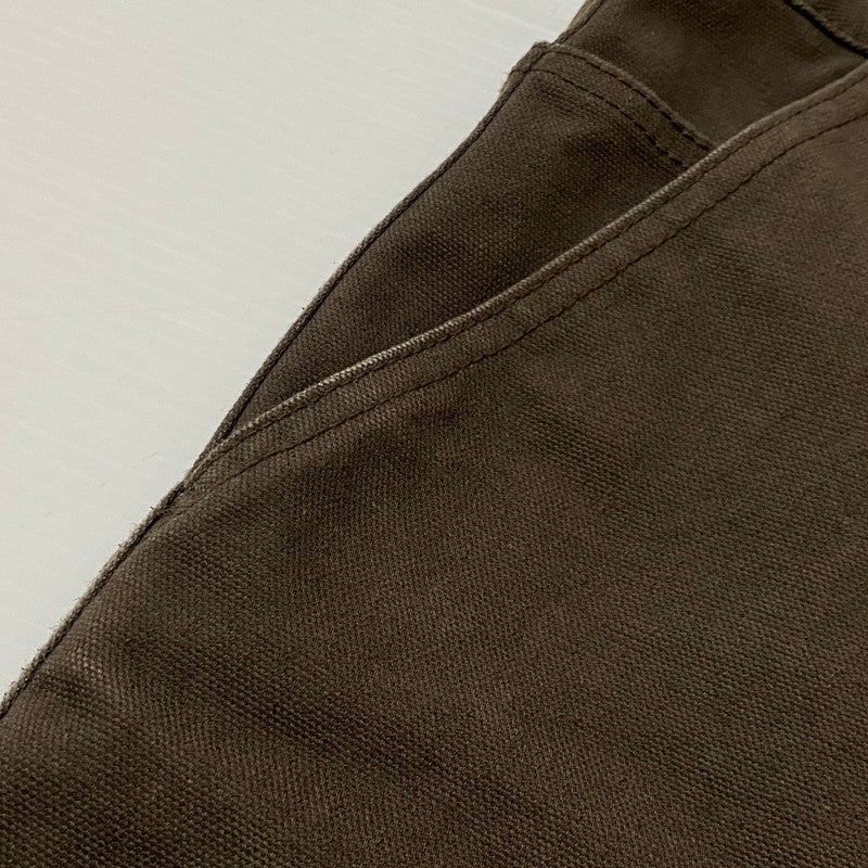 【中古品】【メンズ】 STUSSY ステューシー CARPENTER PANT CANVAS 116722 カーペンター パンツ キャンパス ボトムス 153-260803-sa-22-tei サイズ：28 カラー：ブラウン 万代Net店