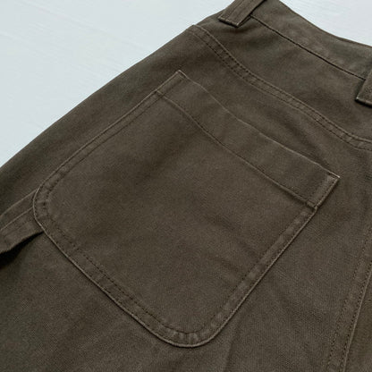 【中古品】【メンズ】 STUSSY ステューシー CARPENTER PANT CANVAS 116722 カーペンター パンツ キャンパス ボトムス 153-260803-sa-22-tei サイズ：28 カラー：ブラウン 万代Net店