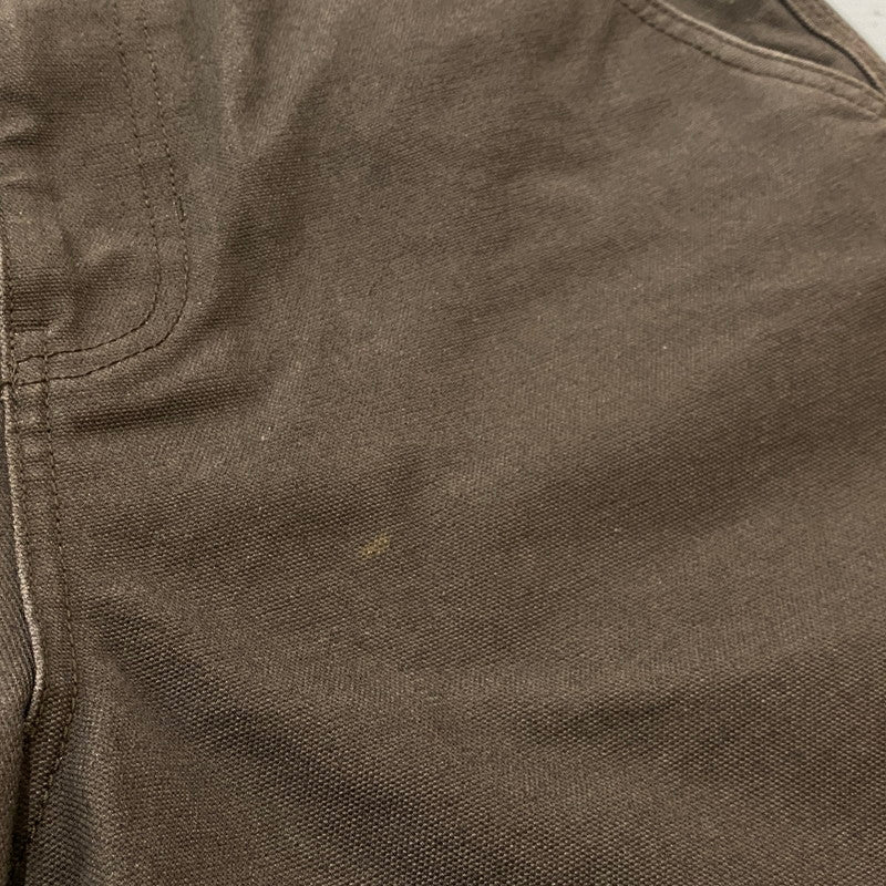 【中古品】【メンズ】 STUSSY ステューシー CARPENTER PANT CANVAS 116722 カーペンター パンツ キャンパス ボトムス 153-260803-sa-22-tei サイズ：28 カラー：ブラウン 万代Net店