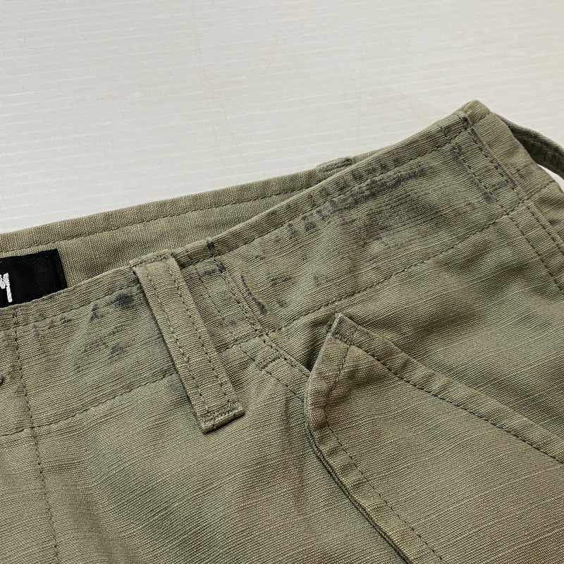 【現状渡し品】【メンズ】 STUSSY ステューシー RIPSTOP MILITARY CARGO 116668 リップストップ ミリタリー カーゴ ボトムス 153-260803-sa-23-tei サイズ：32 カラー：カーキ 万代Net店