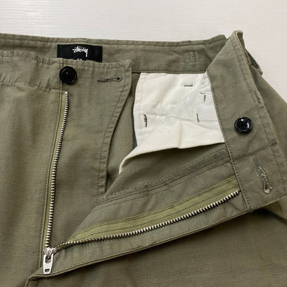 【現状渡し品】【メンズ】 STUSSY ステューシー RIPSTOP MILITARY CARGO 116668 リップストップ ミリタリー カーゴ ボトムス 153-260803-sa-23-tei サイズ：32 カラー：カーキ 万代Net店