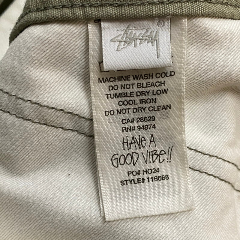 【現状渡し品】【メンズ】 STUSSY ステューシー RIPSTOP MILITARY CARGO 116668 リップストップ ミリタリー カーゴ ボトムス 153-260803-sa-23-tei サイズ：32 カラー：カーキ 万代Net店
