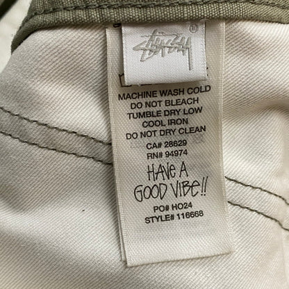 【現状渡し品】【メンズ】 STUSSY ステューシー RIPSTOP MILITARY CARGO 116668 リップストップ ミリタリー カーゴ ボトムス 153-260803-sa-23-tei サイズ：32 カラー：カーキ 万代Net店