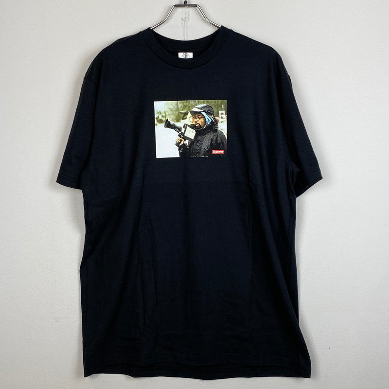 【中古品】【メンズ】 SUPREME シュプリーム × 40 ACRES フォーティー エイカーズ 別注コラボ 25SS 40 ACRES SPIKE TEE 2025年春夏 フォーティー エイカーズ スパイク Tシャツ 半袖 トップス 149-260803-sa-17-tei サイズ：L カラー：ブラック 万代Net店