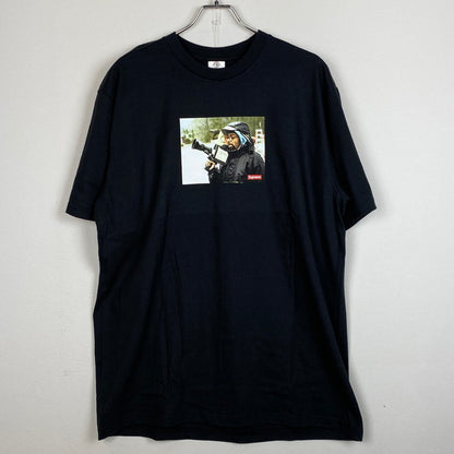 【中古品】【メンズ】 SUPREME シュプリーム × 40 ACRES フォーティー エイカーズ 別注コラボ 25SS 40 ACRES SPIKE TEE 2025年春夏 フォーティー エイカーズ スパイク Tシャツ 半袖 トップス 149-260803-sa-17-tei サイズ：L カラー：ブラック 万代Net店