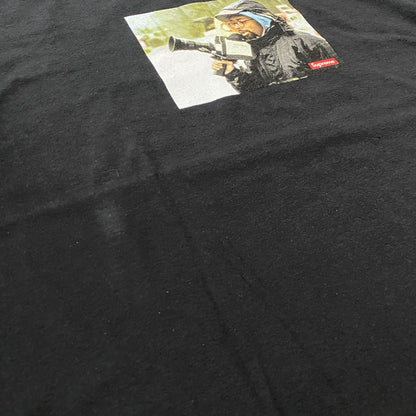【中古品】【メンズ】 SUPREME シュプリーム × 40 ACRES フォーティー エイカーズ 別注コラボ 25SS 40 ACRES SPIKE TEE 2025年春夏 フォーティー エイカーズ スパイク Tシャツ 半袖 トップス 149-260803-sa-17-tei サイズ：L カラー：ブラック 万代Net店