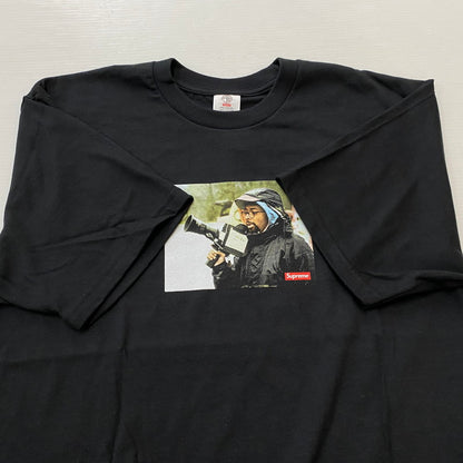 【中古品】【メンズ】 SUPREME シュプリーム × 40 ACRES フォーティー エイカーズ 別注コラボ 25SS 40 ACRES SPIKE TEE 2025年春夏 フォーティー エイカーズ スパイク Tシャツ 半袖 トップス 149-260803-sa-17-tei サイズ：L カラー：ブラック 万代Net店