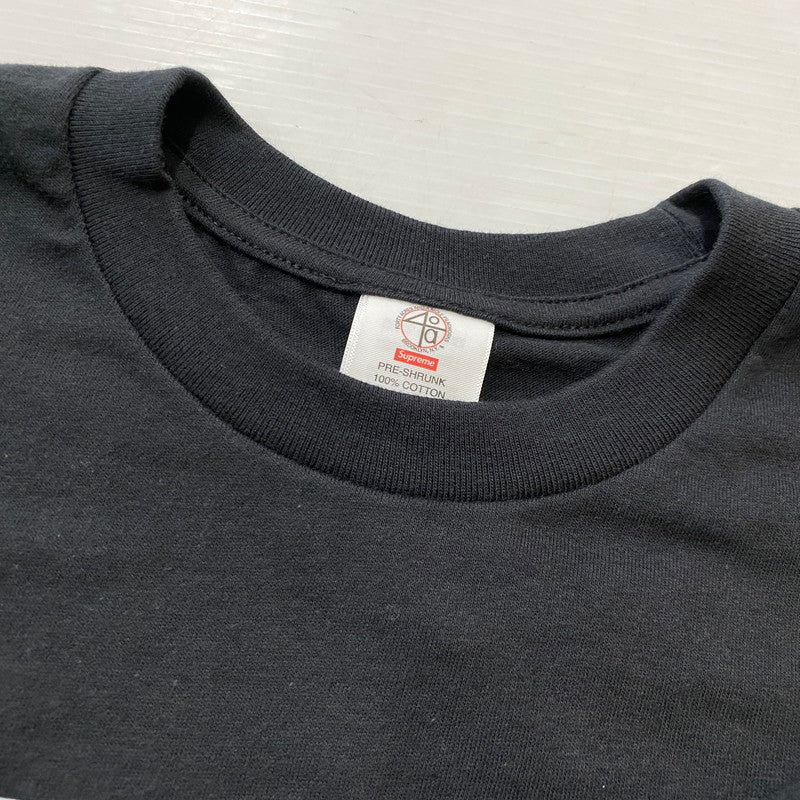 【中古品】【メンズ】 SUPREME シュプリーム × 40 ACRES フォーティー エイカーズ 別注コラボ 25SS 40 ACRES SPIKE TEE 2025年春夏 フォーティー エイカーズ スパイク Tシャツ 半袖 トップス 149-260803-sa-17-tei サイズ：L カラー：ブラック 万代Net店
