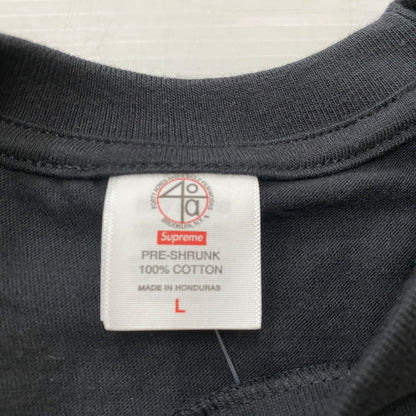 【中古品】【メンズ】 SUPREME シュプリーム × 40 ACRES フォーティー エイカーズ 別注コラボ 25SS 40 ACRES SPIKE TEE 2025年春夏 フォーティー エイカーズ スパイク Tシャツ 半袖 トップス 149-260803-sa-17-tei サイズ：L カラー：ブラック 万代Net店
