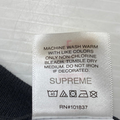 【中古品】【メンズ】 SUPREME シュプリーム × 40 ACRES フォーティー エイカーズ 別注コラボ 25SS 40 ACRES SPIKE TEE 2025年春夏 フォーティー エイカーズ スパイク Tシャツ 半袖 トップス 149-260803-sa-17-tei サイズ：L カラー：ブラック 万代Net店